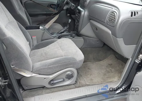 2002 Chevrolet Trailblazer Lt из США, поврежденный, VIN 1GNDS13S922358646